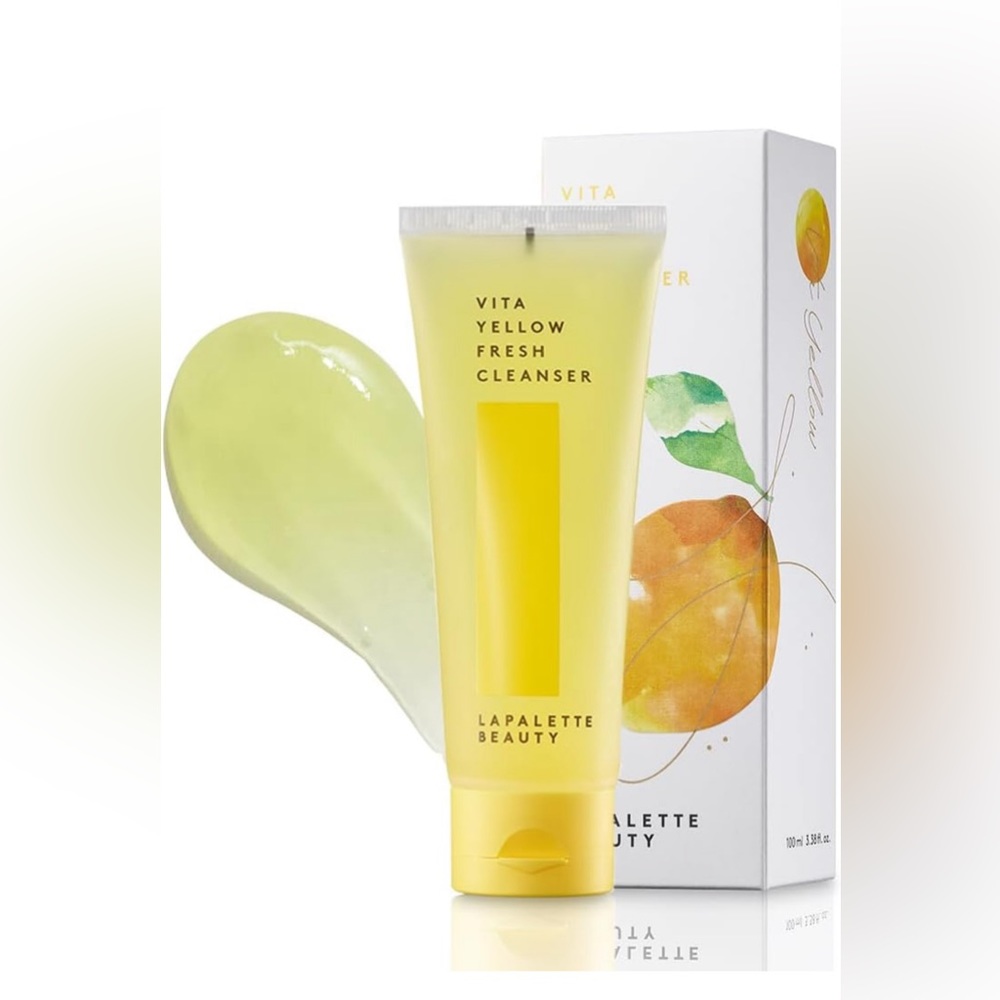 LA PALETTE Beauty Vita Yellow Cleanser, Gentle Make-up Remover, New in a Box